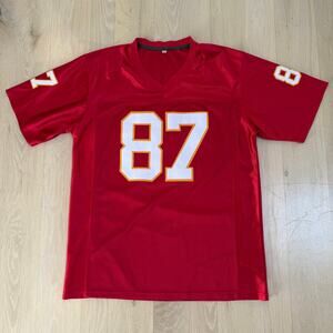 Travis Kelce Red Jersey!